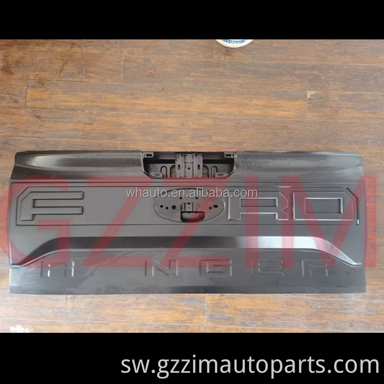 rear door decorative board body kit tail door plate metal back gate board for ranger 2022+